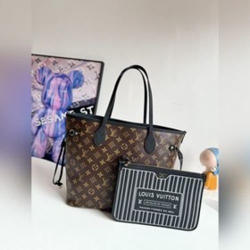 女款_『動态芯片配專櫃包裝』 海外原單M11946獨家實拍！ Neverfull In