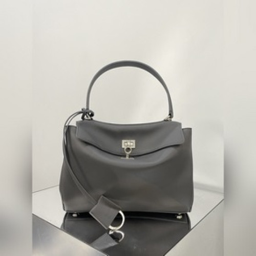 24s爆款[小號灰銀] BALENCIAGA RODEO BAG 系列手袋 新款