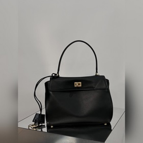 24s爆款[小號黑金] BALENCIAGA RODEO BAG 系列手袋 新款