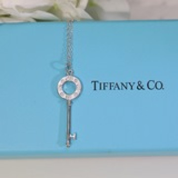TIFFANY 蒂芙尼 鑰匙項鍊 S925純銀材質 精工版本 帶logo 鍊長4