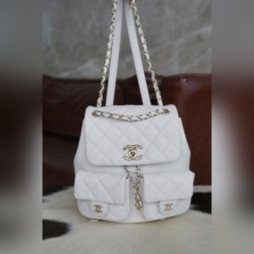 頂級進口原廠皮 所見即所得！  CHANEL 24A Duma雙肩包 正品皮