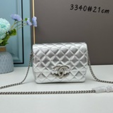 黑色 銀色 現貨chanel 23p 大五金扣logo各大網紅、博主熱推爆款
