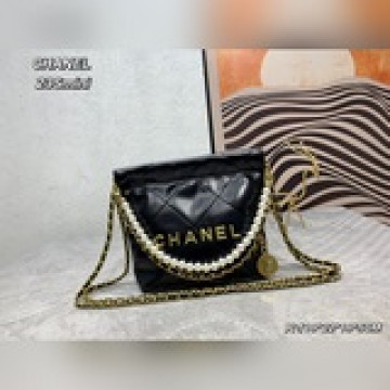 迷你號 不要錯過出貨火遍全球迷你垃圾袋白古銀金屬chanel 迷你mini垃