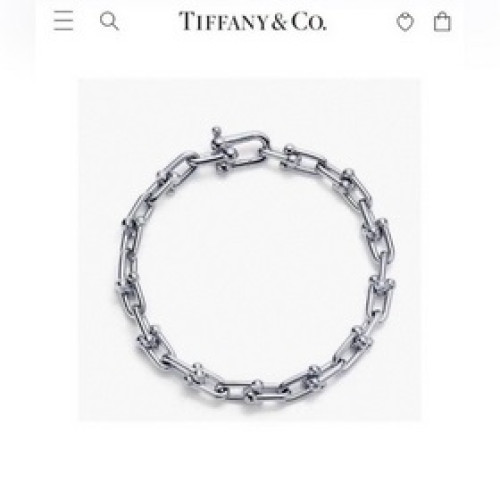 蒂芙尼tiffany hardwear鍊環手鍊，均碼。這款今年有多火就不多說了，