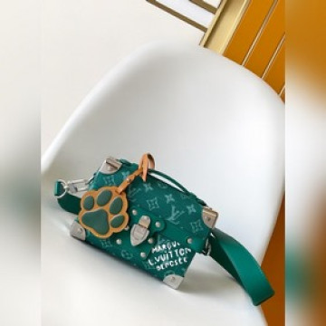 M12686綠色 變碼芯片 全鋼五金頂級原單本款Soul Trunk手袋取材Mo