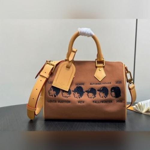 M15218棕色 枕頭包speedy系列 PHARREL and NIGO sp