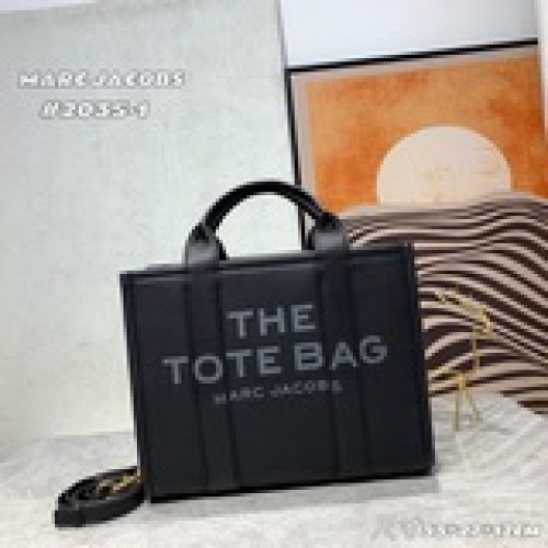 MJ荔枝紋牛皮托特包-MARC JACOBS- the traveler tot