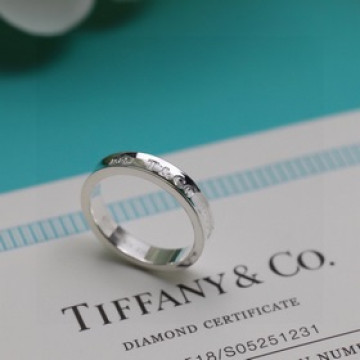 蒂芙尼 Tiffany 1837 戒指 CNC版本 S190 5純銀材質 碼數5