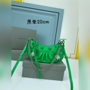 【迷你綠色】Balenciag* Le Cagole 迷你 真是太絕了爆款半