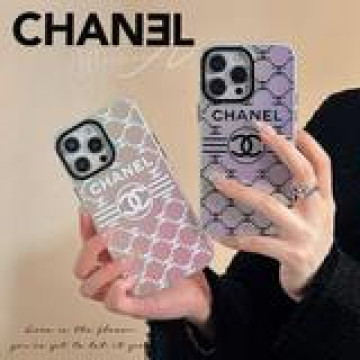 配盒上架雙面鐳射浮雕 - CHANEL小logo亞克力全包黑白2色，外貿爆單