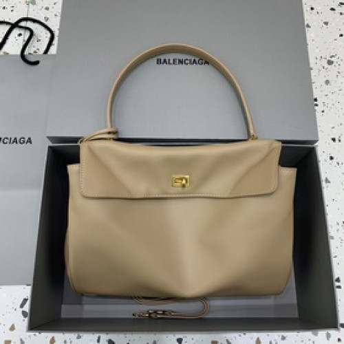 [中號杏色金扣] BALENCIAG RODEO BAG 系列手袋 新款可以說出