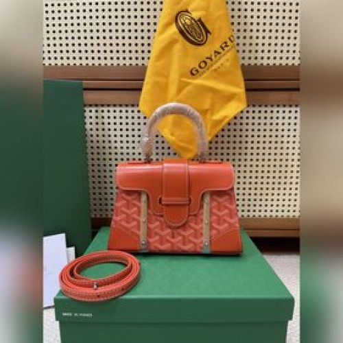頂級進口原廠皮免稅版本 Goyard(戈雅) 新款Sa gon Mini出貨啦