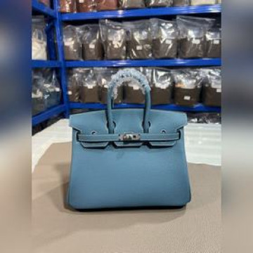 工坊實拍birkin鉑金 牛仔藍扣25/30采用進口原廠togo皮 手工打