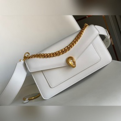 【原廠皮】 BVLGARI  SERPENTI EAST-WEST     M