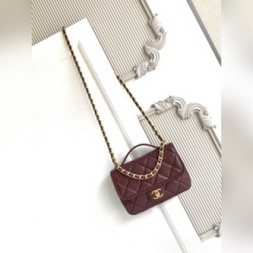CNITFRCHANEL25B AP5147 中號荔枝紋雙肩 多種背法 可以手提
