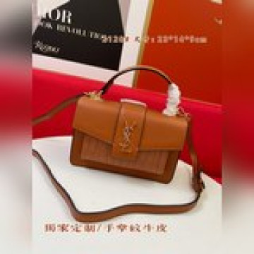 saint laurent 款號：2120獨家定制 采用進口手掌紋牛皮+鳄魚紋制