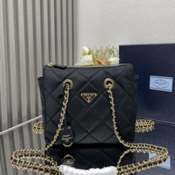 【頂級原單】 中古拉鍊款小號 1BG468小號 這款Vintage中古鍊條菱格