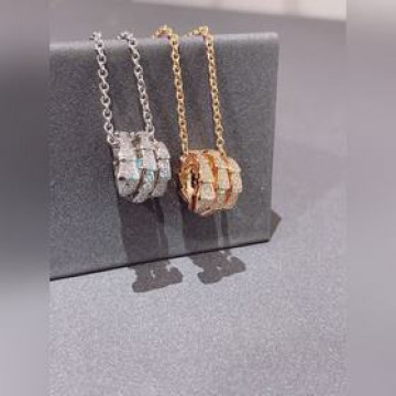 火爆寶格麗 精工版天然 雙層 蛇項鍊 最新 高級原版扣 原版刻字 質感十足 重工