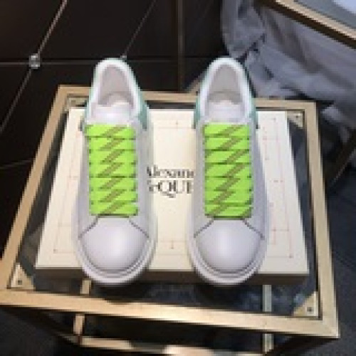 Alexander mcqueen /麥昆 經典明星爆款百搭小白鞋，原版1：1複