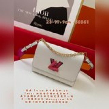 新款50361# 路易威登為經典 Twist 中號手袋的 LV Twist 扭鎖