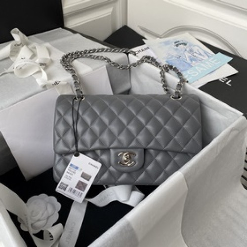 錫器灰法國高端定制品 Chane1  Classic Fla  Bag  A01