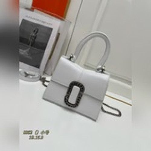 小號Marc Jacobs logo标牌MJ專櫃23年新款單肩斜挎手提沙漏包，