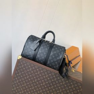 M46655 黑花 M22765壓花 頂級原單 變碼芯片 本款 Keepall