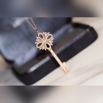 Tiffany 蒂芙尼經典的雪花 鑰匙 代購級别 大号毛衣鍊 長鍊 市面最高版本