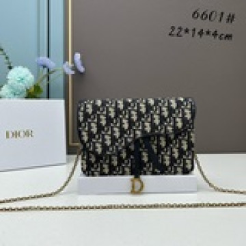 配盒子——DIOR.Oblique Saddle Bag看到這熟悉的優雅線條，