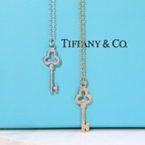 新款TIFFANY 蒂芙尼 鑰匙項鍊 S925純銀材質 精工版本 帶logo 1