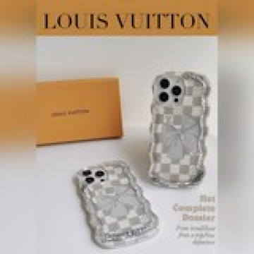 配盒新款上架流沙波浪紋- LV棋盤格蝴蝶結 閃粉外貿款抖音爆款液态流沙帶閃粉