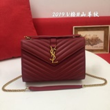 山羊紋v格   envelope medium bag   美出天際的ys.l質