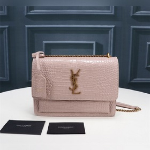 鳄魚紋YSL聖羅蘭爆款出擊鳄魚紋.王子文同款[得意]SAINT  LAURENT