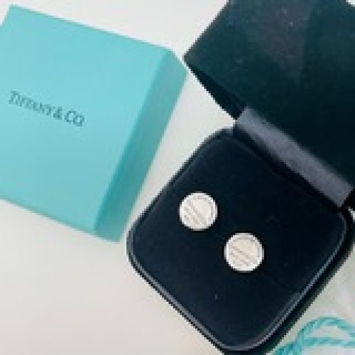 Tiffany 蒂芙尼 22年新款 經典 logo 圓圈 耳釘 獨家一比一定制