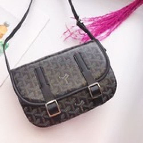 goyar 戈雅 郵差包經典款goyardlogo的大潮，goyard手繪花紋有