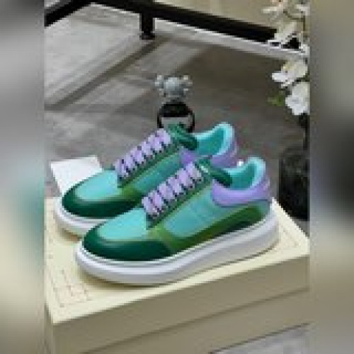 Alexander McQUEEN正品爆拆 1：1頂級麥昆原版皮料白色進口絲綢皮