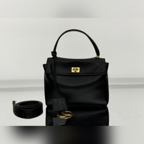24s爆款[mini黑金] BALENCIAGA RODEO BAG 系列手袋
