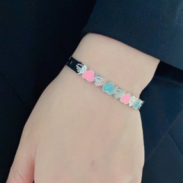 蒂芙尼TIFFANY&CO.鑲鑽愛心手镯 超多明星網紅同款，從上市以來一直深受M