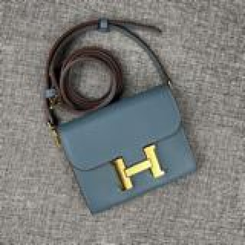 Hermes  Constance 型號：537-2荔枝紋金扣 SIZE：1