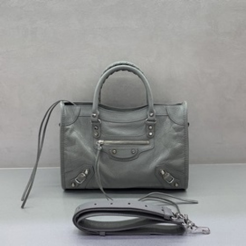[升級版]銀扣BalenciagaLE CITY 中號 最具标志性手袋Le Ci