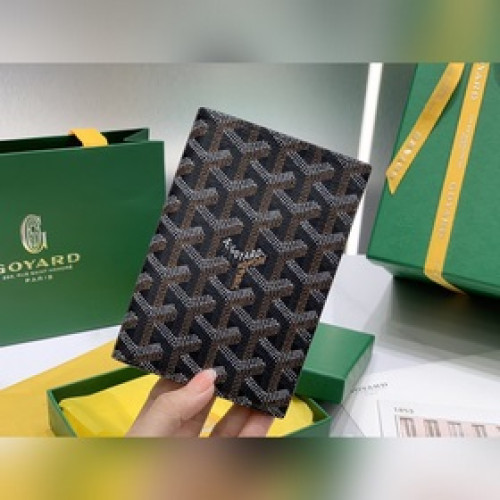 Goyard 原單護照passport 時尚出行必備 護照夾 巴西牛皮搭配Y字塗