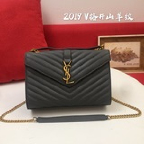 山羊紋v格   envelope medium bag   美出天際的ys.l質