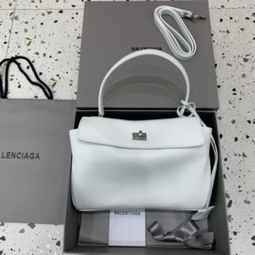 [小號白色銀扣] BALENCIAG RODEO BAG 系列手袋 新款可以說出