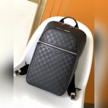 頂級原單 N45287 全皮 本款 Michael 雙肩包為 Damier In