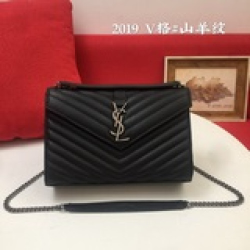山羊紋v格   envelope medium bag   美出天際的ys.l質