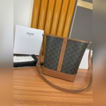 小號550 CELINETRIOMHE帆布中號水桶包13 X 11 X 7英