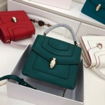 【Bvlgari 】寶格麗專櫃款 原版品質進口頂級牛皮定制原單五金點綴seren