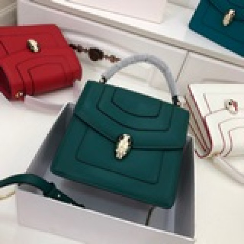 【Bvlgari 】寶格麗專櫃款 原版品質進口頂級牛皮定制原單五金點綴seren
