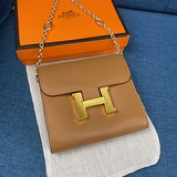 hermes  constance 型號：9851手掌紋金扣 size：13