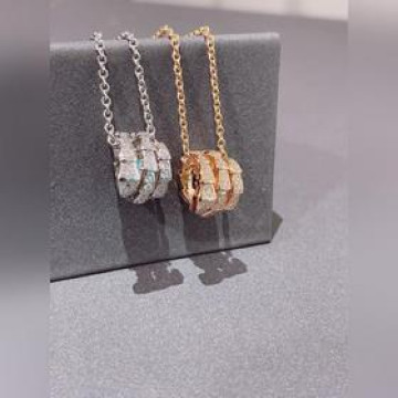 火爆 獨家首發 寶格麗 精工版天然 雙層 蛇項鍊 最新 高級原版扣 原版刻字 質